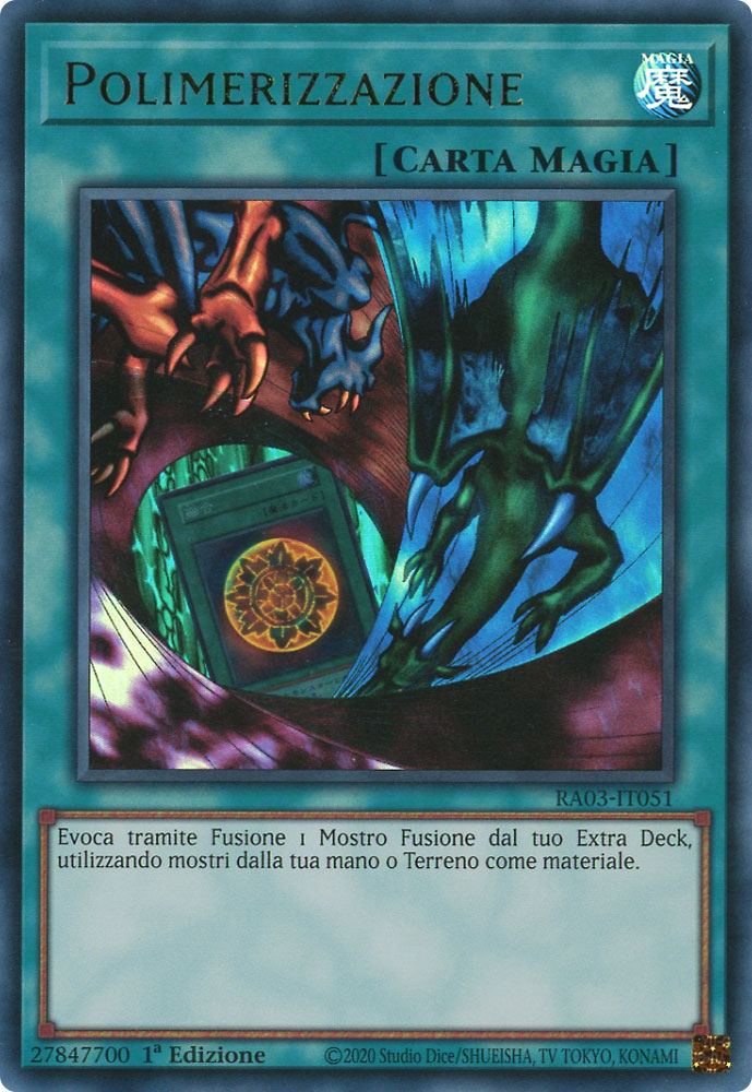 RA03-IT051 Polimerizzazione Ultra Rara 1a Edizione (IT) -NEAR MINT-