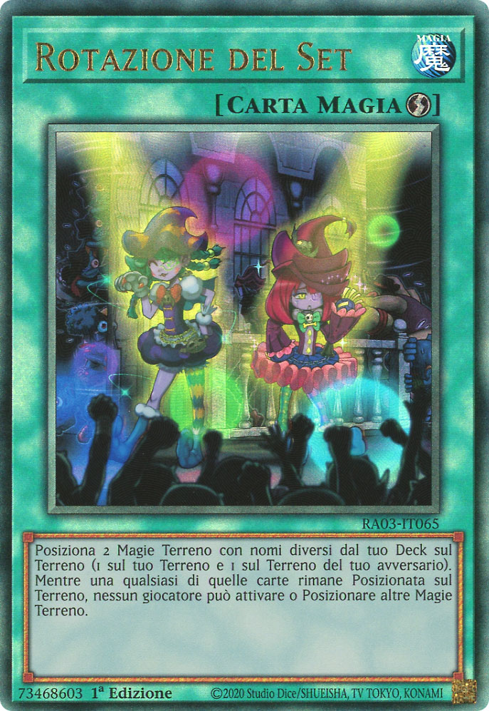 RA03-IT065 Rotazione del Set Rara Ultimate 1a Edizione (IT) -NEAR MINT-