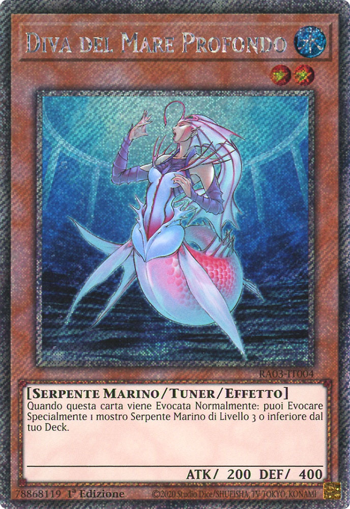 RA03-IT004 Diva del Mare Profondo Platinum Segreta 1a Edizione (IT) -NEAR MINT-