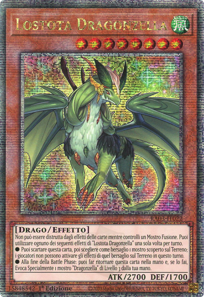 RA03-IT022 Lostota Dragonzella Rara Segreta Quarto di Secolo 1a Edizione (IT) -NEAR MINT-