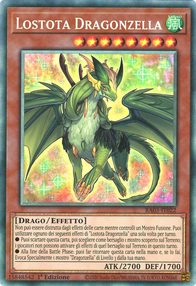 RA03-IT022 Lostota Dragonzella Rara Collector 1a Edizione (IT) -NEAR MINT-