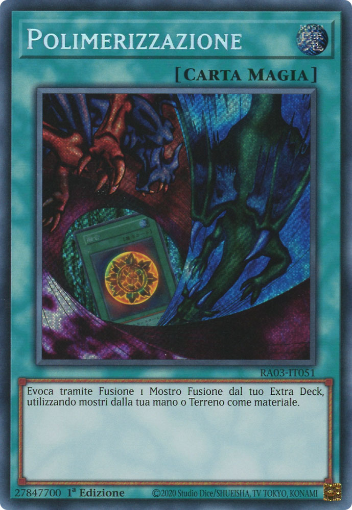 RA03-IT051 Polimerizzazione Rara Segreta 1a Edizione (IT) -NEAR MINT-