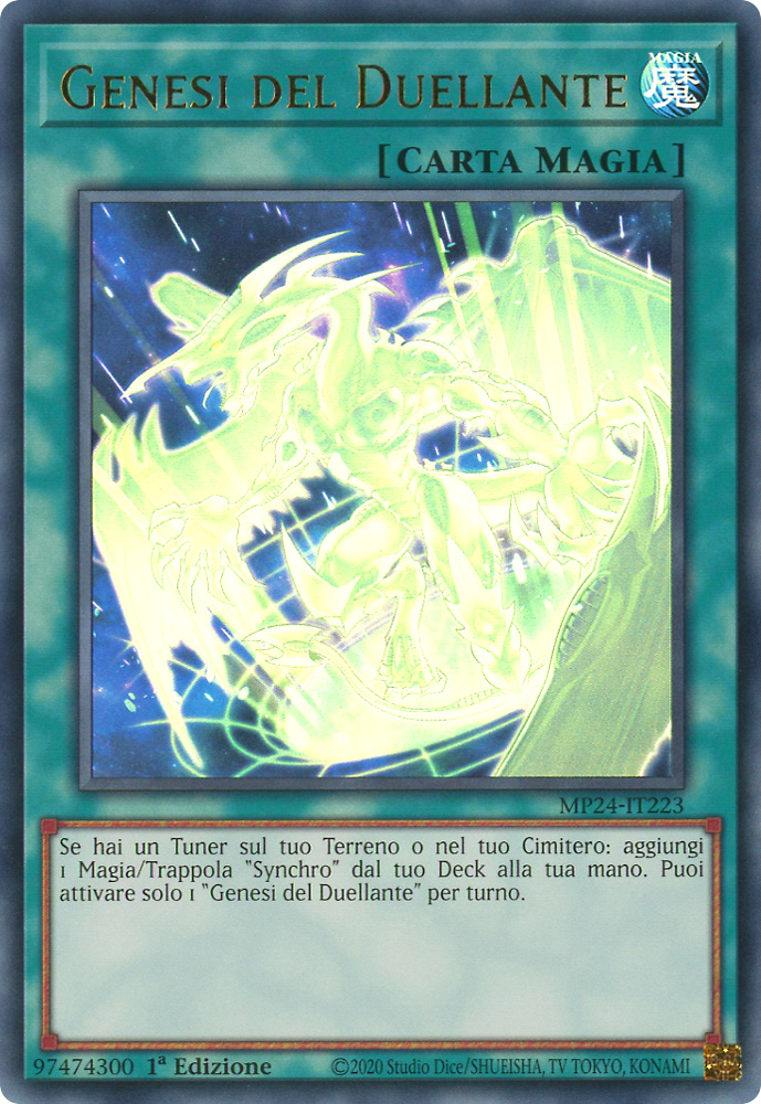 MP24-IT223 Genesi del Duellante ultra rara 1a Edizione (IT) -NEAR MINT-