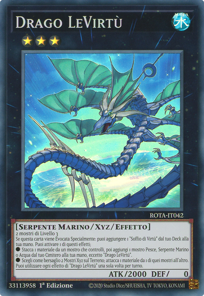 ROTA-IT042 Drago LeVirtu' super rara 1a Edizione (IT) -NEAR MINT-