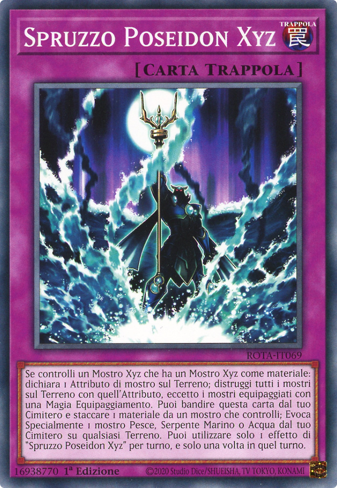 ROTA-IT069 Spruzzo Poseidon Xyz comune 1a Edizione (IT) -NEAR MINT-