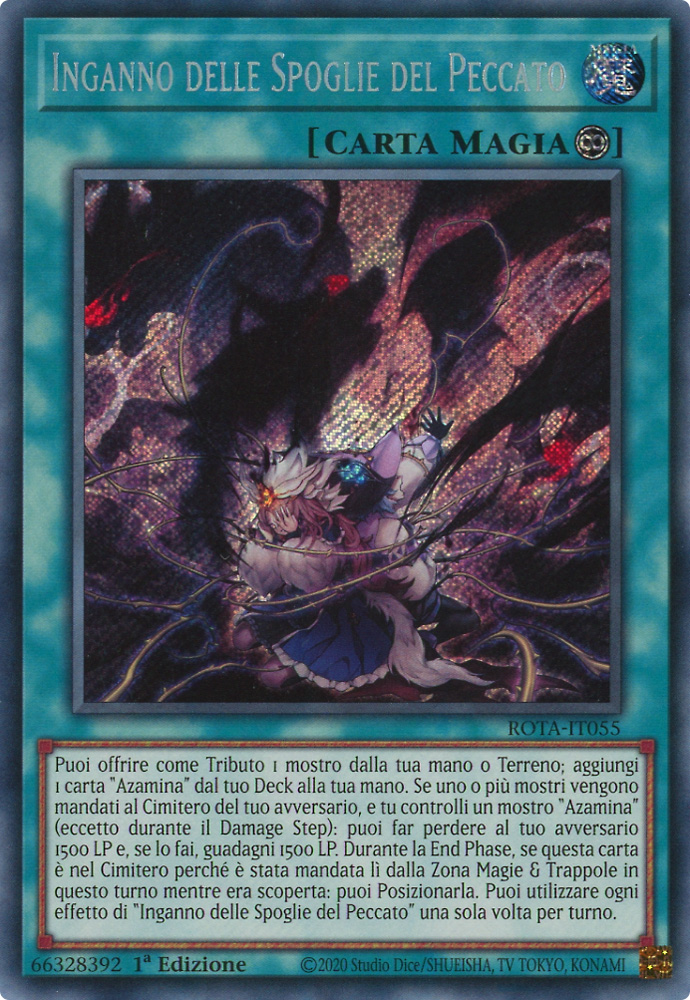 ROTA-IT055 Inganno delle Spoglie del Peccato rara segreta 1a Edizione (IT) -NEAR MINT-