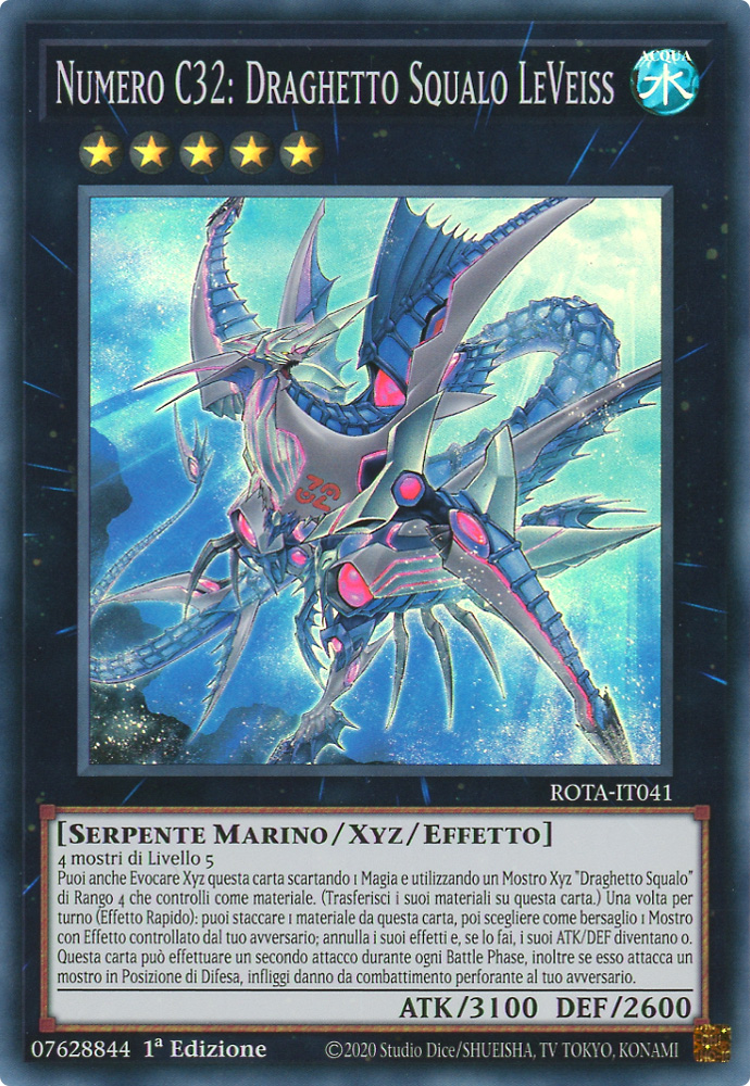 ROTA-IT041 Numero C32: Draghetto Squalo LeVeiss super rara 1a Edizione (IT) -NEAR MINT-