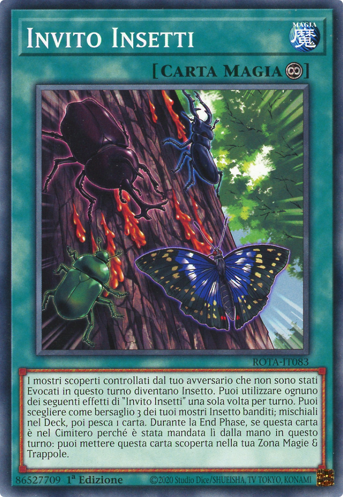 ROTA-IT083 Invio Insetti comune 1a Edizione (IT) -NEAR MINT-