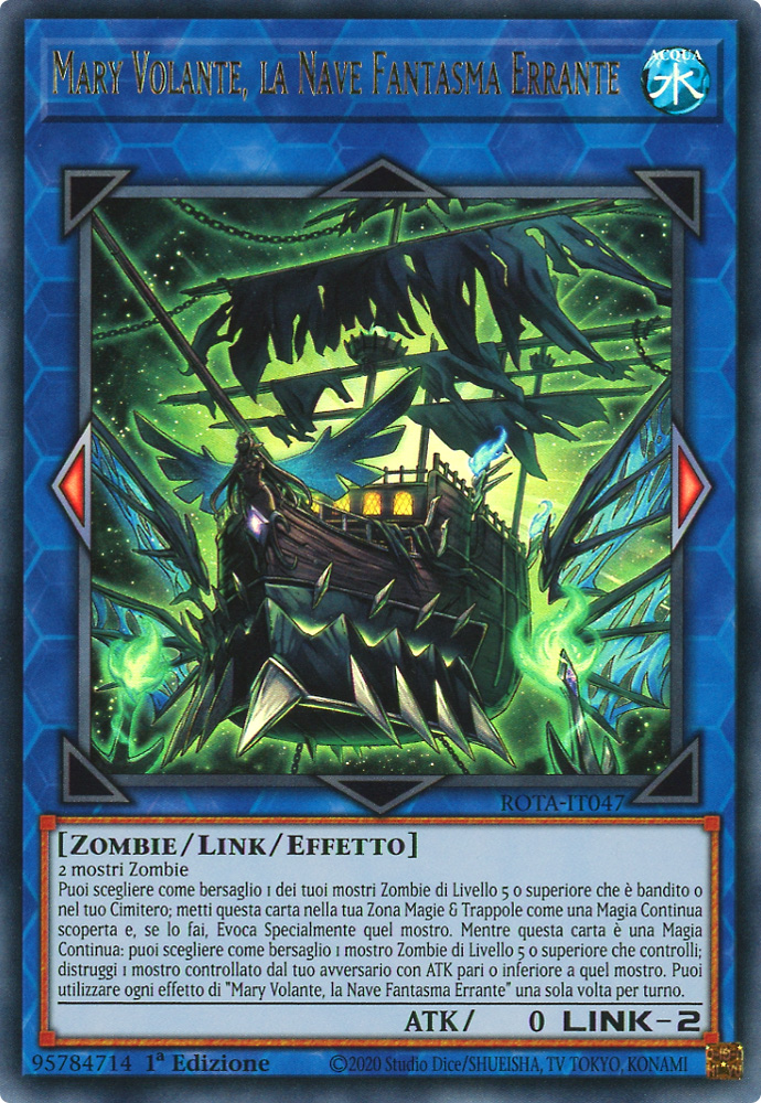 ROTA-IT047 Mary Volante la Nave Fantasma Volante ultra rara 1a Edizione (IT) -NEAR MINT-