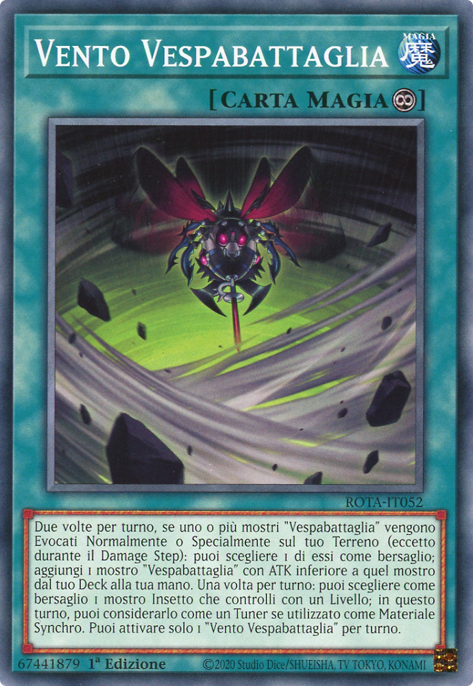 ROTA-IT052 Vento Vespabattaglia comune 1a Edizione (IT) -NEAR MINT-