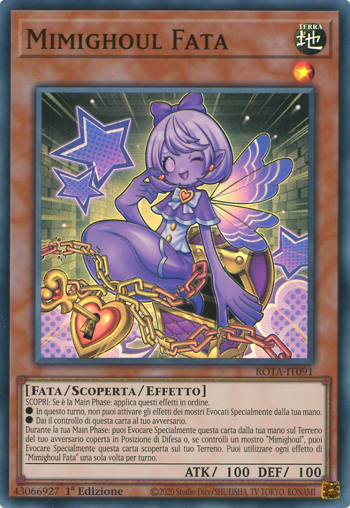 ROTA-IT091 Mimighoul Fata super rara 1a Edizione (IT) -NEAR MINT-