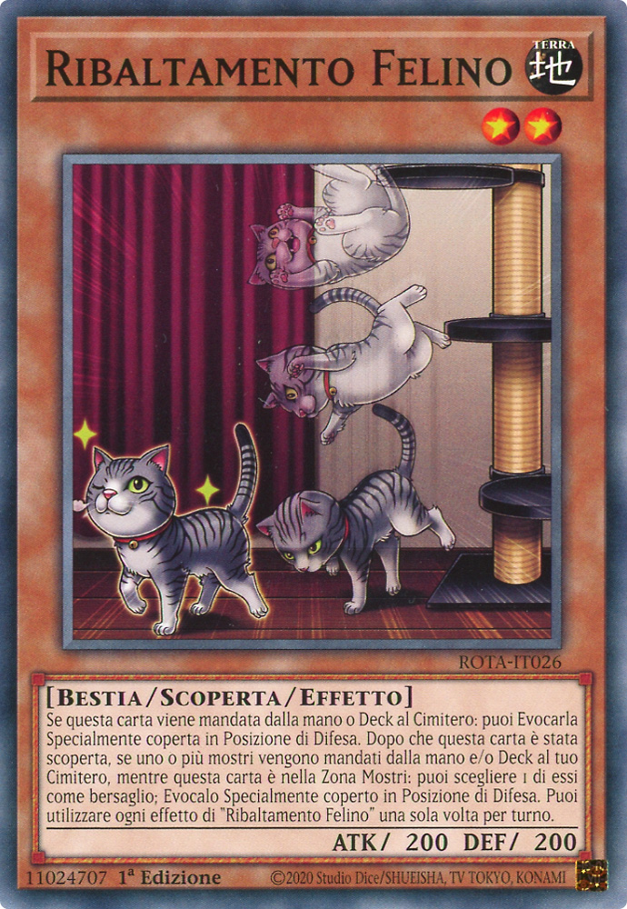 ROTA-IT026 Ribaltamento Felino comune 1a Edizione (IT) -NEAR MINT-