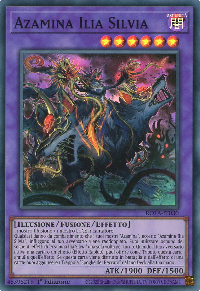 ROTA-IT030 Azamina Ilia Silvia super rara 1a Edizione (IT) -NEAR MINT-