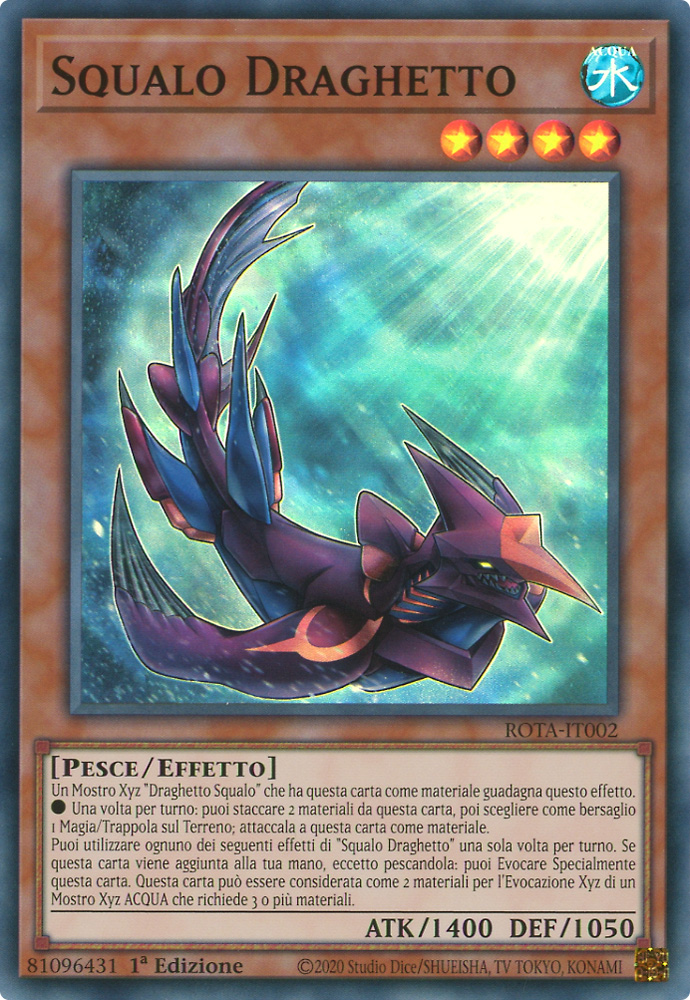ROTA-IT002 Squalo Draghetto super rara 1a Edizione (IT) -NEAR MINT-