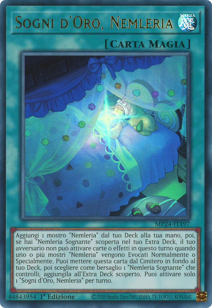 MP24-IT197 Sogni d'Oro, Nemleria ultra rara 1a Edizione (IT) -NEAR MINT-