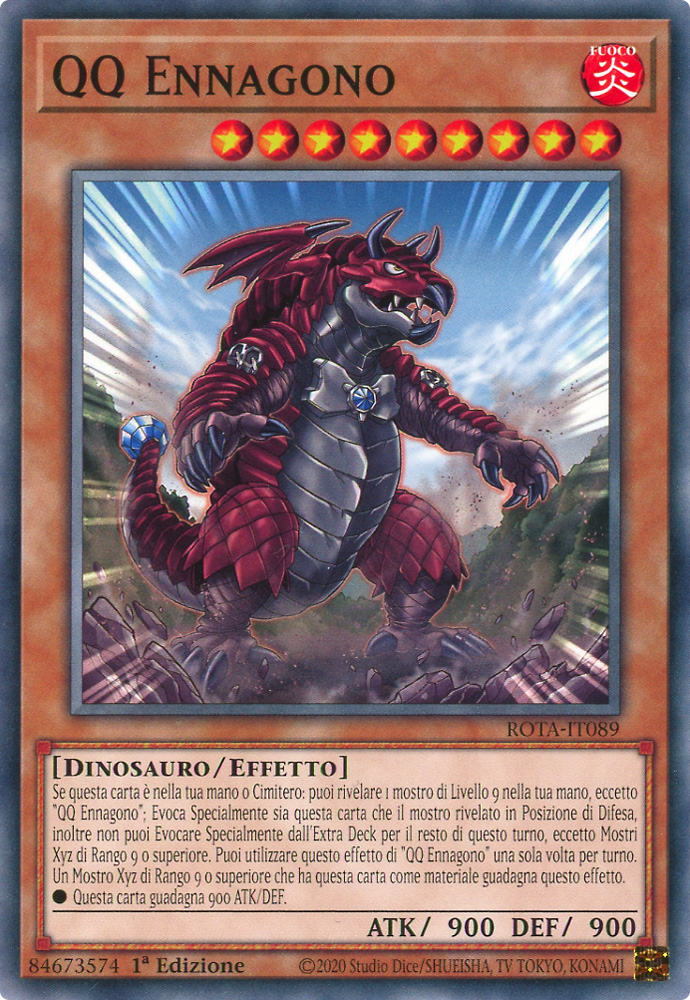 ROTA-IT089 QQ Ennagono comune 1a Edizione (IT) -NEAR MINT-