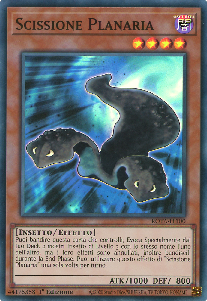 ROTA-IT100 Scissione Planaria super rara 1a Edizione (IT) -NEAR MINT-