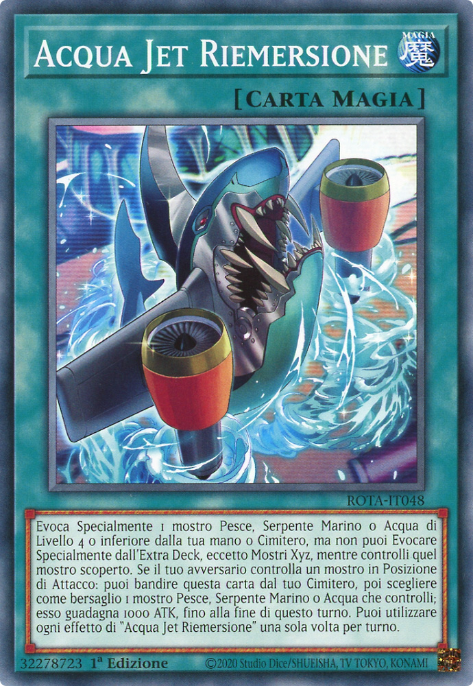 ROTA-IT048 Acqua Jet Riemersione comune 1a Edizione (IT) -NEAR MINT-