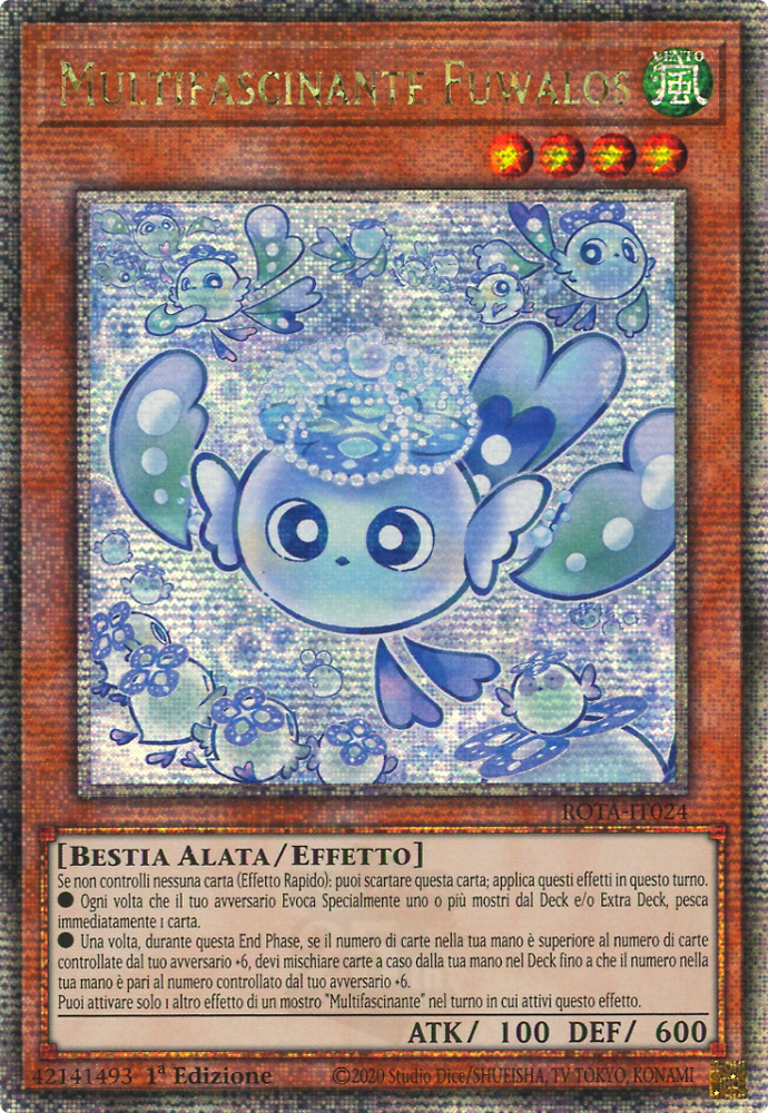 ROTA-IT024 Multifascinante Fuwalos rara segreta quarto di secolo 1a Edizione (IT) -NEAR MINT-