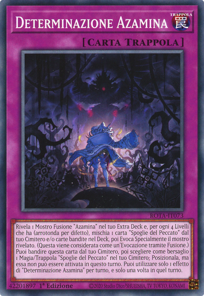 ROTA-IT073 Determinazione Azamina comune 1a Edizione (IT) -NEAR MINT-