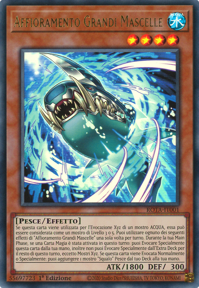 ROTA-IT001 Affioramento Grandi Mascelle ultra rara 1a Edizione (IT) -NEAR MINT-