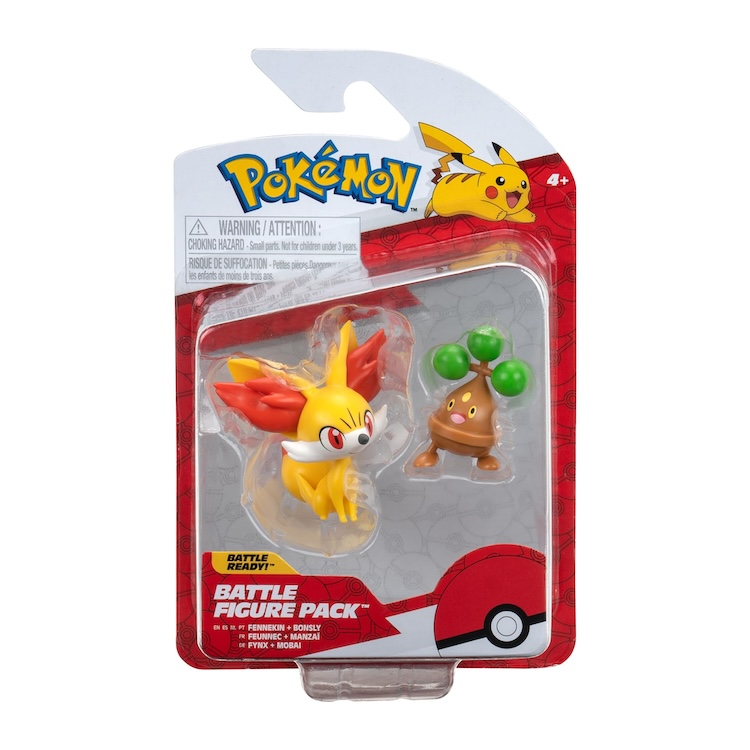 Battle Figure Fennekin & Bonsly (EN)