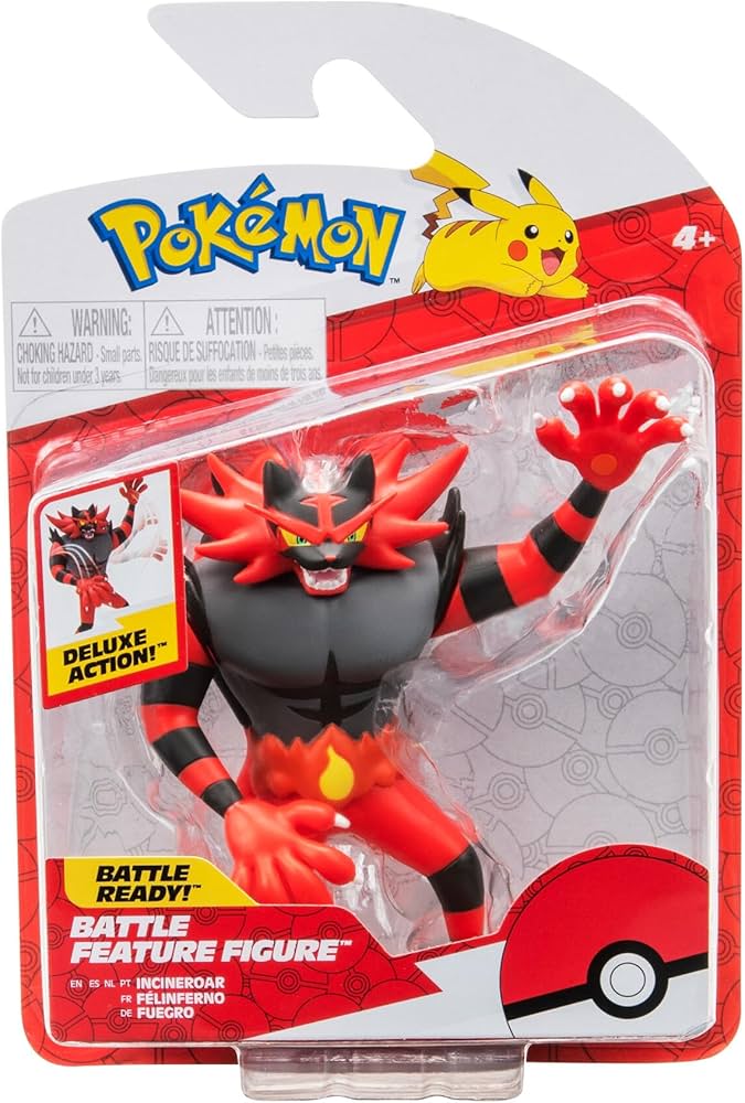 Battle Feature Figure Incineroar (EN)