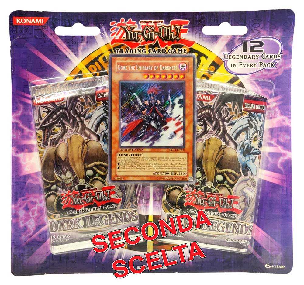 Dark Legends 2 buste da 12 carte in blister (seconda scelta) -SECONDA SCELTA-