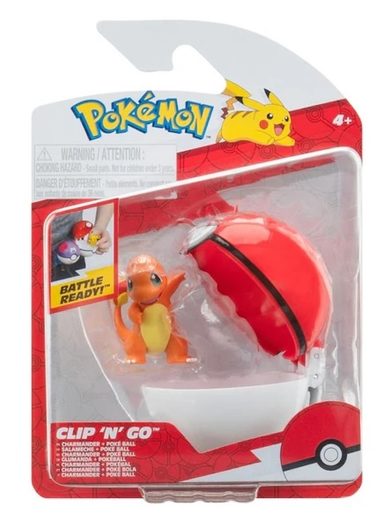 Clip 'N' Go Charmander + Poke Ball (EN)