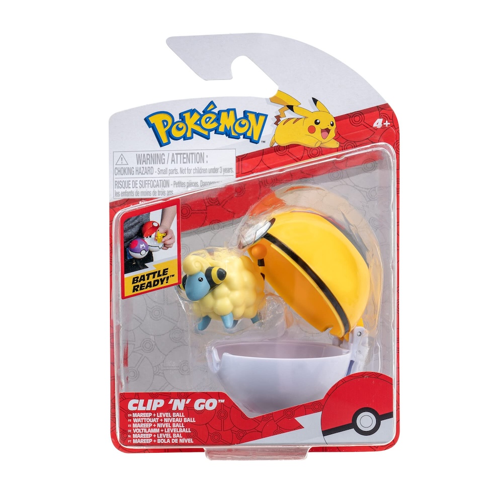 Clip 'N' Go Mareep + Level Ball (EN)