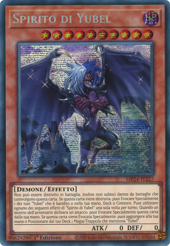 MP24-IT127 Spirito di Yubel rara segreta prismatica 1a Edizione (IT) -NEAR MINT-