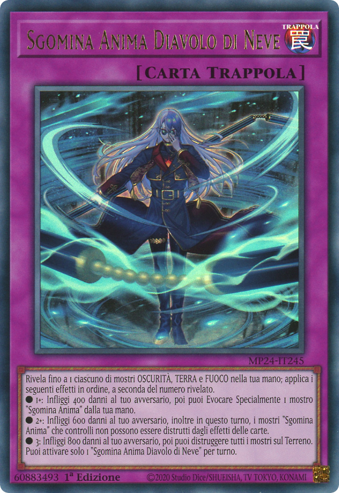MP24-IT245 Sgomina Anima Diavolo di Neve ultra rara 1a Edizione (IT) -NEAR MINT-