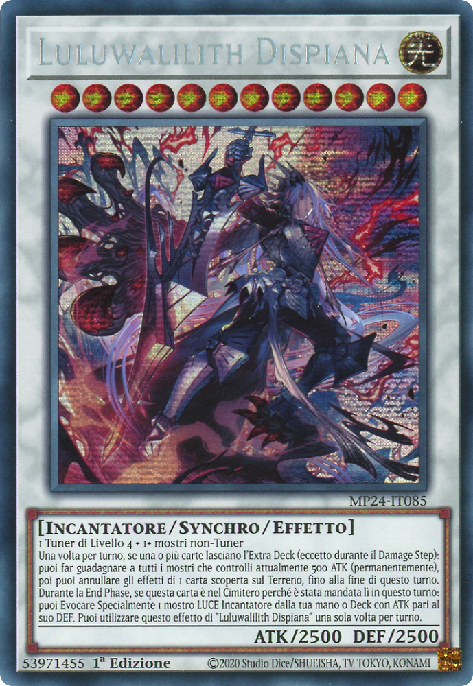 MP24-IT085 Luluwalilith Dispiana rara segreta prismatica 1a Edizione (IT) -NEAR MINT-