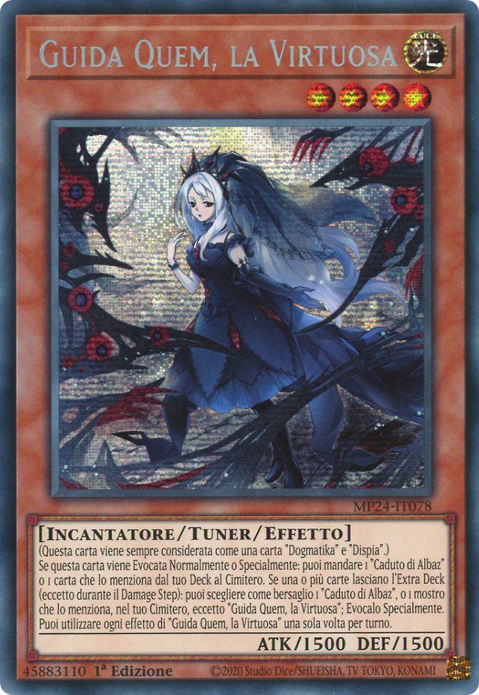MP24-IT078 Guida Quem, la Virtuosa rara segreta prismatica 1a Edizione (IT) -NEAR MINT-