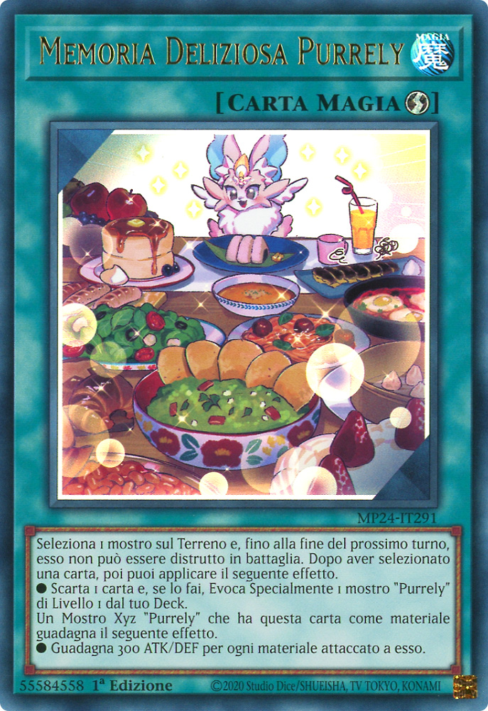 MP24-IT291 Memoria Deliziosa Purrely ultra rara 1a Edizione (IT) -NEAR MINT-