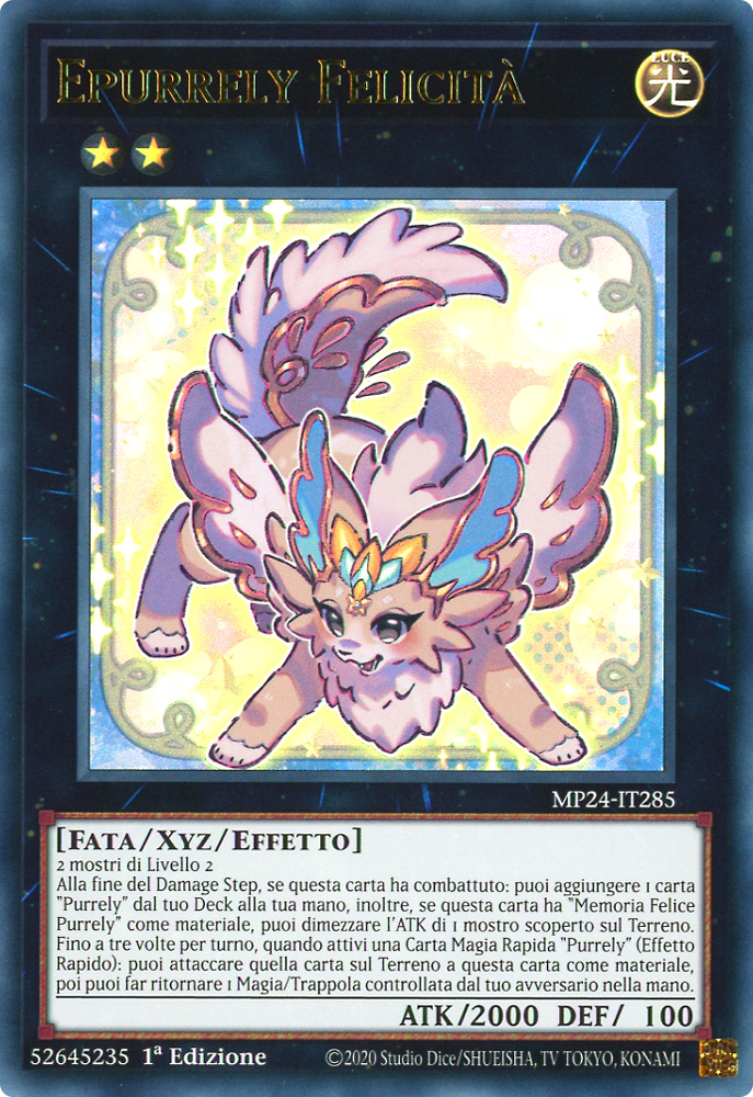 MP24-IT285 Epurrely Felicita' ultra rara 1a Edizione (IT) -NEAR MINT-