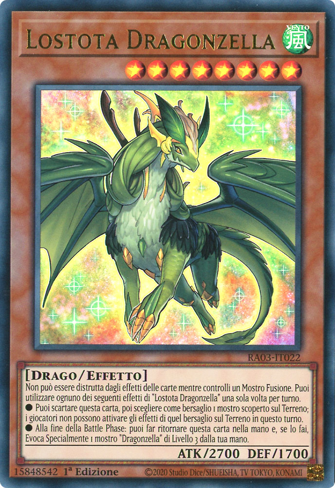 RA03-IT022 Lostota Dragonzella Ultra Rara 1a Edizione (IT) -NEAR MINT-
