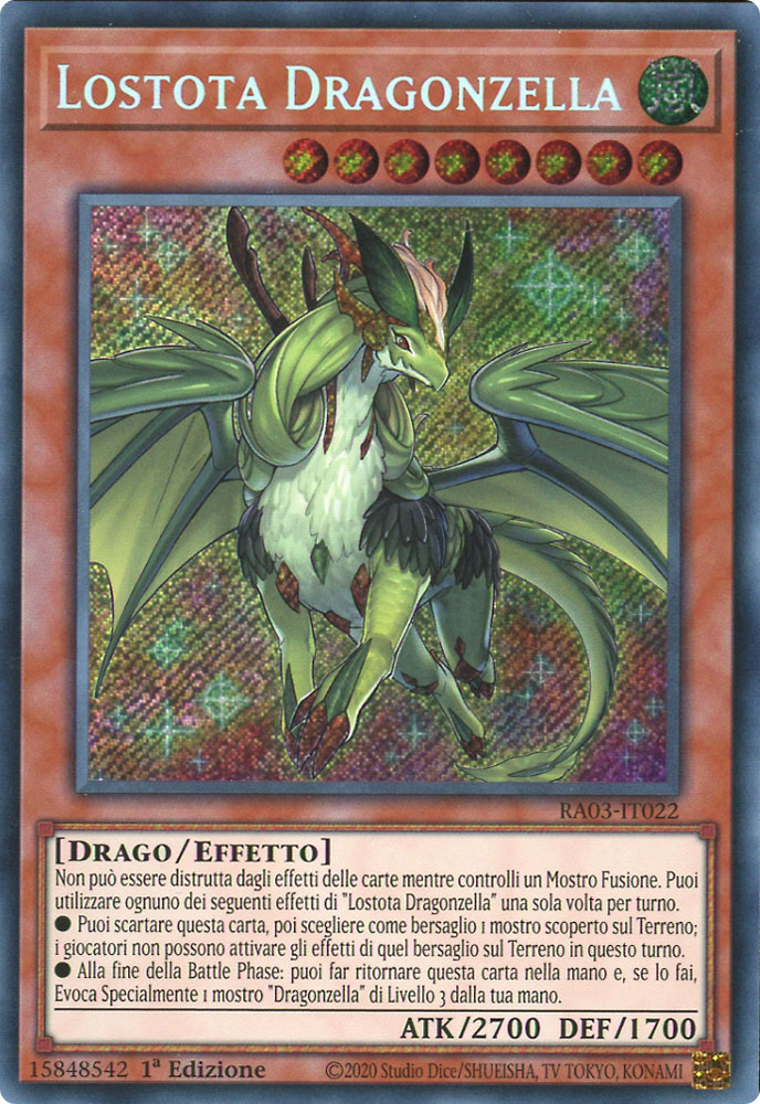 RA03-IT022 Lostota Dragonzella Rara Segreta 1a Edizione (IT) -NEAR MINT-