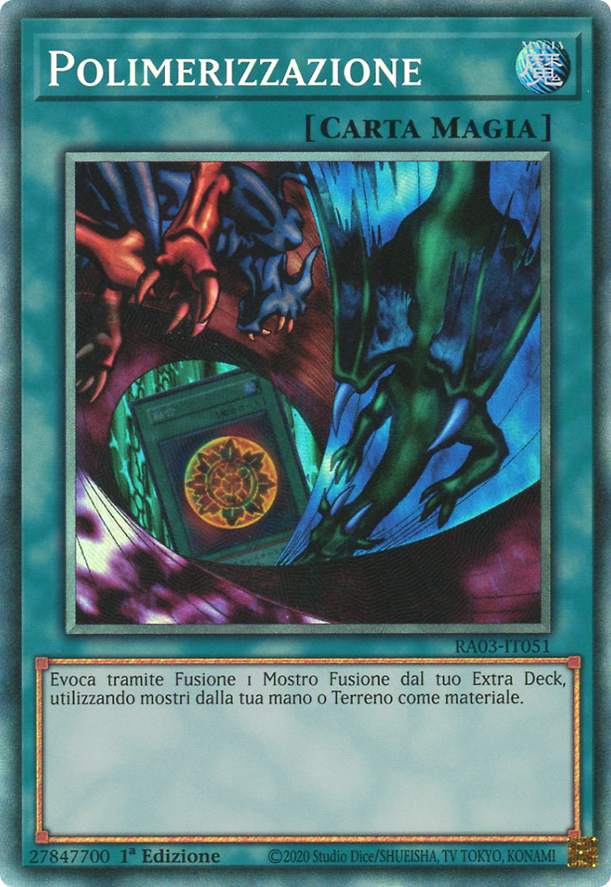 RA03-IT051 Polimerizzazione Rara Collector 1a Edizione (IT) -NEAR MINT-