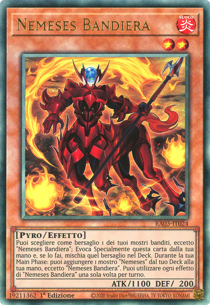 RA03-IT024 Nemeses Bandiera Rara Ultimate 1a Edizione (IT) -NEAR MINT-