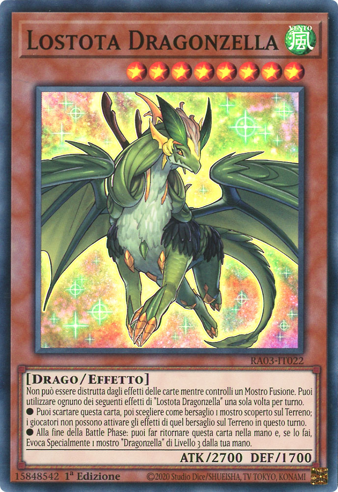 RA03-IT022 Lostota Dragonzella Super Rara 1a Edizione (IT) -NEAR MINT-