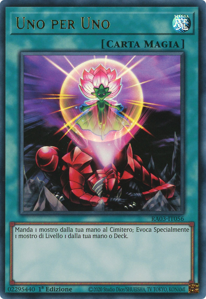 RA03-IT056 Uno per Uno Ultra Rara 1a Edizione (IT) -NEAR MINT-