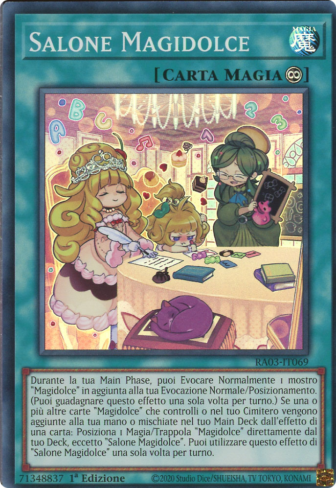 RA03-IT069 Salone Magidolce Super Rara 1a Edizione (IT) -NEAR MINT-