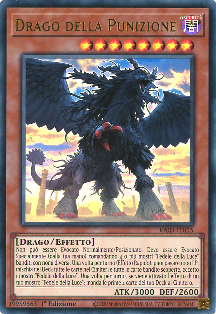 RA03-IT015 Drago della Punizione Ultra Rara 1a Edizione (IT) -NEAR MINT-
