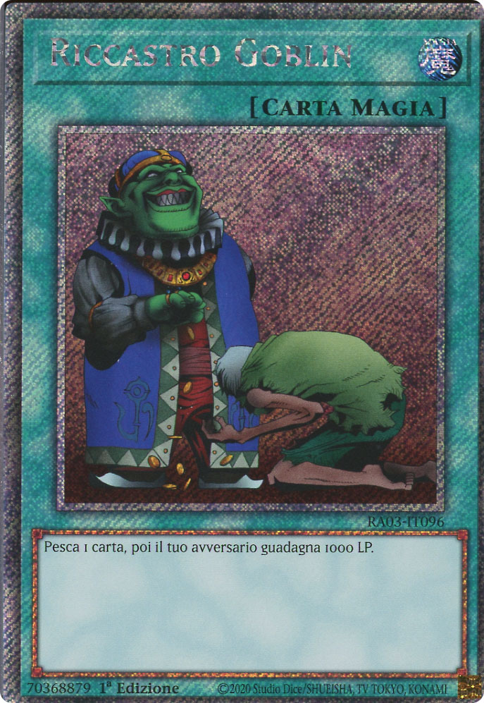 RA03-IT096 Riccastro Gobin Platinum Segreta 1a Edizione (IT) -NEAR MINT-