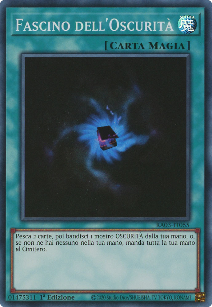 RA03-IT055 Fascino dell'Oscurita' Super Rara 1a Edizione (IT) -NEAR MINT-