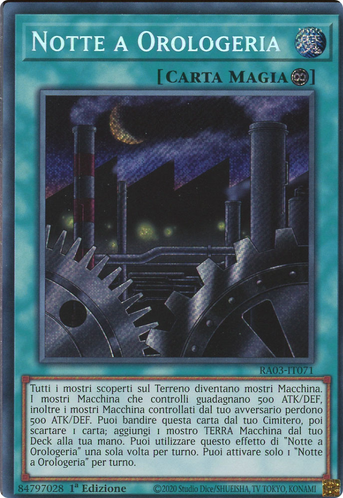 RA03-IT071 Notte a Orologeria Rara Segreta 1a Edizione (IT) -NEAR MINT-