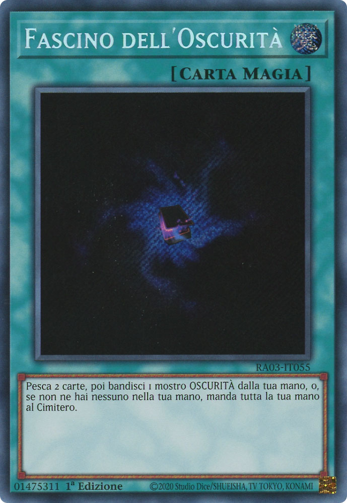 RA03-IT055 Fascino dell'Oscurita' Rara Segreta 1a Edizione (IT) -NEAR MINT-