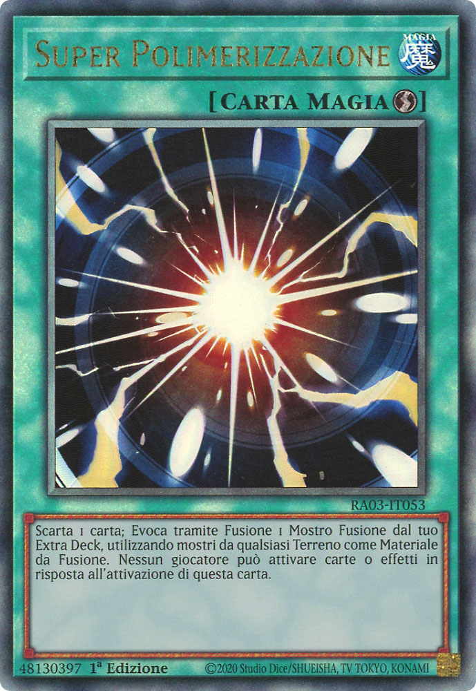 RA03-IT053 Super Polimerizzazione Rara Ultimate 1a Edizione (IT) -NEAR MINT-
