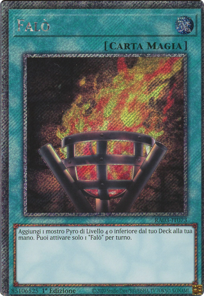 RA03-IT073 Falo' Platinum Segreta 1a Edizione (IT) -NEAR MINT-